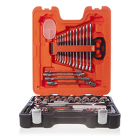 Bahco S106 Piece Socket Set 1/4 Inch and 1/2 Inch Drive