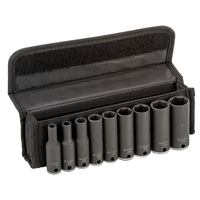 Bosch 2608551099 Socket Set 3/8 Inch Drive 9 Piece