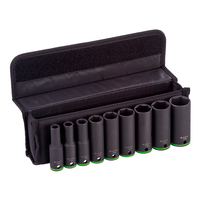 Bosch 2608551101 Deep Socket Set 1/2 Inch Drive 9 Piece