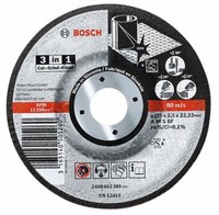 Bosch 2608602389 3-in-1 Cutting Disc 125mm