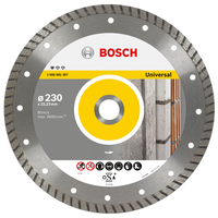 Bosch 2608602397 Diamond Cutting Disc Universal Turbo 230 x 22.23mm