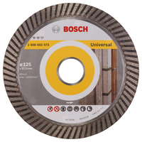Bosch 2608602575 Diamond Cutting Disc Expert for Universal Turbo 125 x 22.23mm