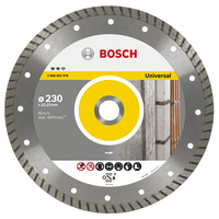 Bosch 2608602695 Diamond Cutting Disc Expert for Universal Turbo 300 x 22.23mm