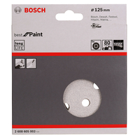 Bosch 2608605002 Grit 80 125mm Random Orbit Sanding Sheets for Paint (5 Pack)