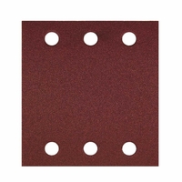 Bosch 2608607457 80G 115x107mm Velcro Sanding Sheets (10 Pack)