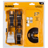 Dewalt DT20715 Accessory Set for Oscillating Tools (5 Piece) in Tough Box
