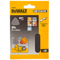 Dewalt DTM3092 Detail /Multi Mesh Sanding Sheet 80 Grit (5 Pack)