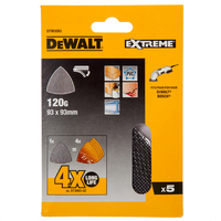 Dewalt DTM3093 Detail /Multi Mesh Sanding Sheet 120 Grit (5 Pack)