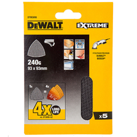 Dewalt DTM3095 Detail /Multi Mesh Sanding Sheet 240 Grit (5 Pack)