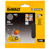 Dewalt DTM3113 125mm Random Orbit Mesh Sanding Discs 80 Grit (10 Pack)