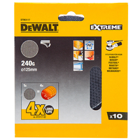 Dewalt DTM3117 125mm Random Orbit Mesh Sanding Discs 240 Grit (10 Pack)