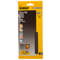 Dewalt DTM8622 1/3 Sheet Mesh Sanding Sheet 120 Grit (5 Pack)