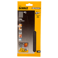 Dewalt DTM8624 1/3 Sheet Mesh Sanding Sheet 240 Grit (5 Pack)