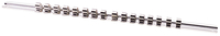 Draper 11149 (SR38/16) 400mm 3/8" SqDr Retaining Bar,  16 Clips For 3/8" Sockets