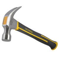 Faithfull CH20FG Claw Hammer 567g (20oz) Fibreglass Shaft