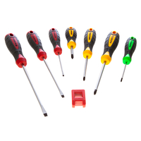 Faithfull SDSET8PRO Screwdriver Set Soft Grip (8 Piece)