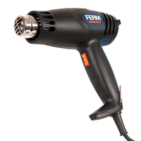 Ferm HAM1014 Hot Air Gun 2000W 240V With Nozzles and Storage Case