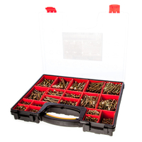ForgeFix OPMPS1500Y Organiser Pro Multi-Purpose Screw Assortment (1500 Piece)