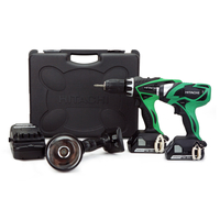 Hitachi KTL318WH/JF 3 Piece 18V Cordless Li-ion Kit (2x 2.5Ah batteries)