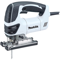 Makita 4350FCTWJX Jigsaw Special Edition White with 21 Blades 240V Makpac Case