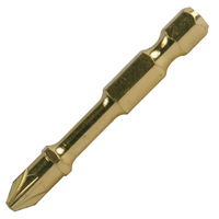 Makita B-39540 Impact Gold PZ2 50mm Screwdriver Bit Set (10 Pack)