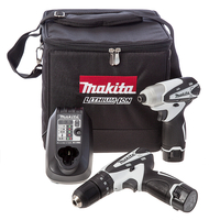 Makita DK1493WX 10.8V li-ion 2-Piece Kit with Combi Drill and Impact Driver