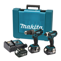 Makita DLX2012X1 18V Li-ion 2 Piece Cordless Kit (3 x 3Ah Batteries)