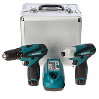 Makita LCT204 10.8V Li-ion 2 Piece Kit (2 Batteries)