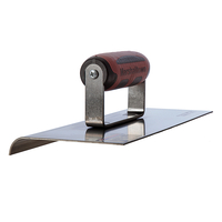Marshalltown M192SSD Stainless Steel Edging Trowel with Durasoft Handle 10 Inch