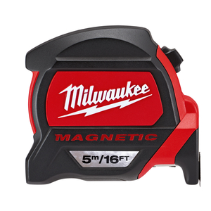 Milwaukee 48227216 Premium Mag Tape Measure (5m/16ft)