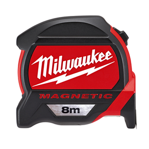 Milwaukee 48227308 Premium Mag Tape Measure HP8Mg/27