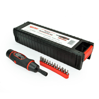 Norbar 13702 Torque Screwdriver Kit 1/4in Bit Holder With 12 Bits 1.2 - 6.0 N.m