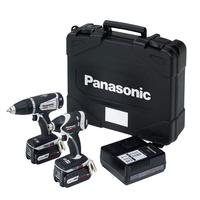 Panasonic EYC200LS2G31 14.4V/18V DV Drill Driver Impact Driver Twinpack
