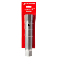 Rothenberger 8.0001 Tap Backnut Spanner 1/2 Inch and 3/4 Inch