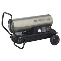 Sealey AB7081SS Space Warmer Paraffin,  Kerosene & Diesel Heater 70, 000btu/hr