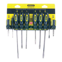 Stanley 0-60-100 10 Piece Basic Screwdriver Set