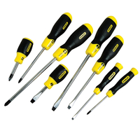 Stanley 0-65-011 Cushion Grip Flared and Phillips Screwdriver Set (8 Piece)