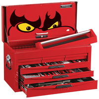 Teng TC8140NF Service Kit (140 Piece) in Heavy Duty Metal Cabinet