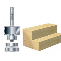 Trend 46/44X1/4TC TCT Bearing Guided Rebate 24mm x 12.7mm