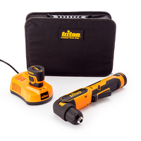 Triton T12AD Angle Drill 12V (104207) (2 x 1.5 Batteries)