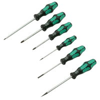 Wera 105622 Kraftform 335/350/355/6 Screwdriver Set 6 Piece Slot Philips Pozi