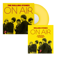 The Rolling Stones Store Exclusive: On Air Yellow Vinyl and Hardback Book