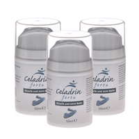 Celadrin Muscle and Joint Balm - Pack of 3