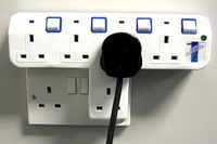 5 Way Plug Socket Extension Adapter Surge Protector