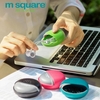 M Square Mini Colorful Porable Cable SD Card Earphone Case Travel Accessories Storage Box