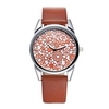 V6 B008 Fashion Ladies Wrist Watch Casual Women Leather Quartz Watch