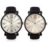 V6 Men Fashion Sports Round Quartz Silicone Simple Style Watch