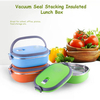 Vacuum Seal Stacking Insulated Lunch Box Stainless Steel Thermal Insulation Bento Box Dual Handle Container