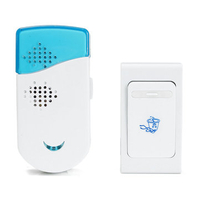 Wireless Doorbell Receiver Doorbell Remote 32 Melodies LED Flash Light Indicator