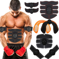 Wireless EMS Abdominal Muscle Stimulator Arm Waist Body Smart Trainer Shaping Massage Patch Slimming Unisex Fitness Equi